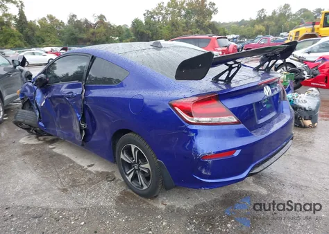 2015 Honda Civic Ex z USA, uszkodzony, nr VIN 2HGFG3B89FH517989